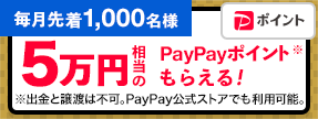 paypayポイント 5万円キャンペーン